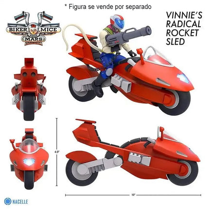 Biker Mice from Mars: Vinnie's Radical Monster Sled 7" Scale Vehicle