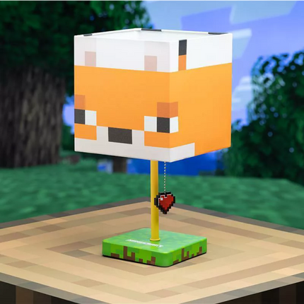 Minecraft Fox Table Lamp
