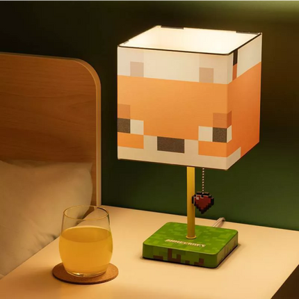 Minecraft Fox Table Lamp
