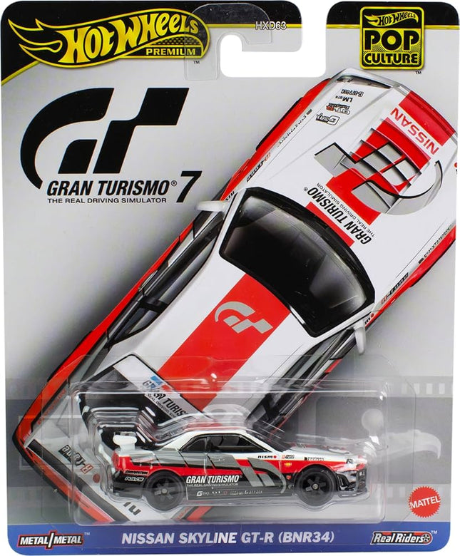 Hot Wheels Premium 1:64 Real Riders Die-Cast Cars