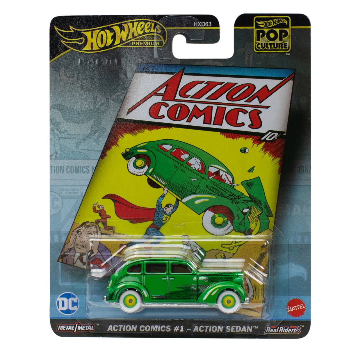 Hot Wheels Car Culture Premium 1:64 Scale Die-Cast Toy with Real Riders