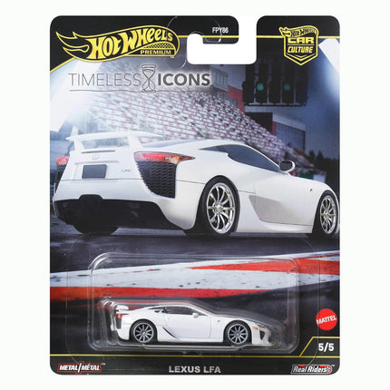 Hot Wheels Premium Car Culture Collectible Toy Car, 1:64 Scale Die-Cast Timeless Icons Vehicle with Real Riders Tires