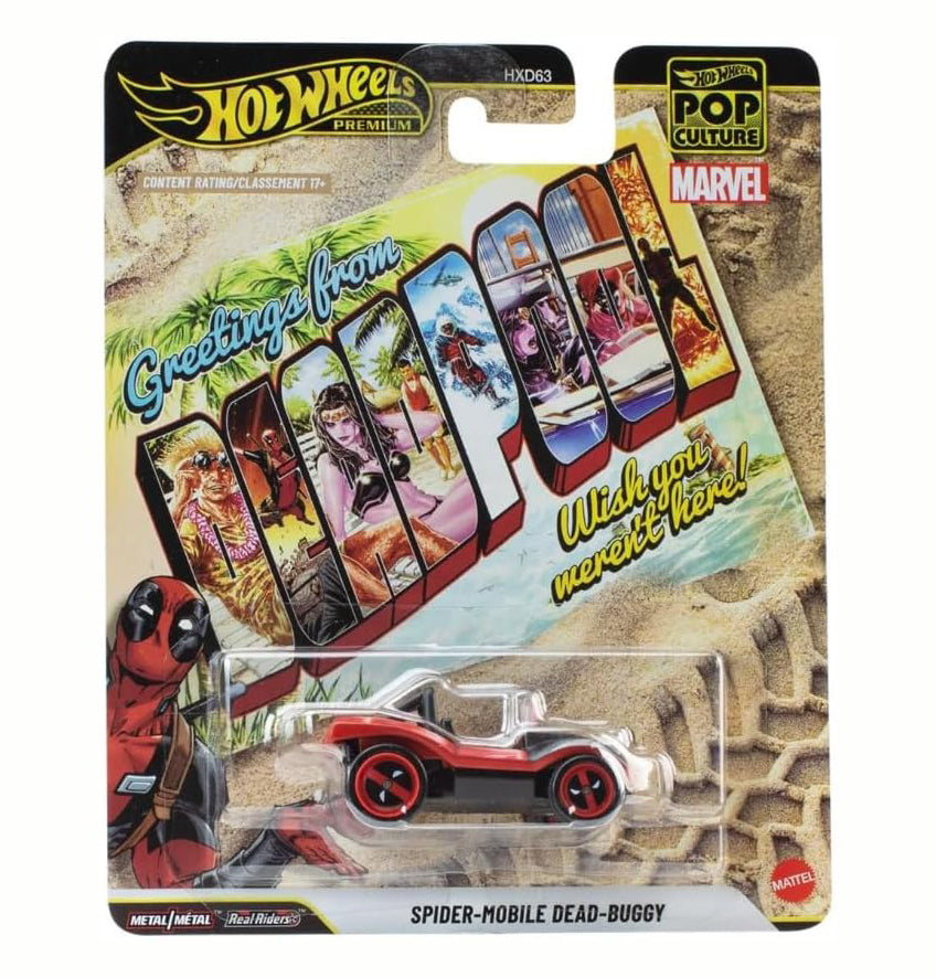 Hot Wheels Premium 1:64 Scale Culture POP Collectible Die Cast Metal Toy Cars Model Real Riders