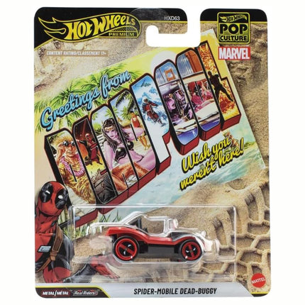 Hot Wheels Premium 1:64 Scale Culture POP Collectible Die Cast Metal Toy Cars Model Real Riders