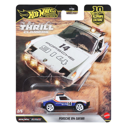 Hot Wheels Car Culture Premium 1:64 Scale Thrill Climbers Die-Cast Toy with Real Riders