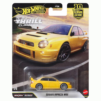 Hot Wheels Car Culture Premium 1:64 Scale Thrill Climbers Die-Cast Toy with Real Riders