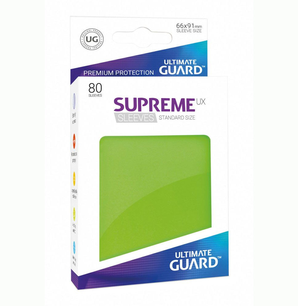 Ultimate Guard - 80 Sleeves: Supreme UX Standard Size
