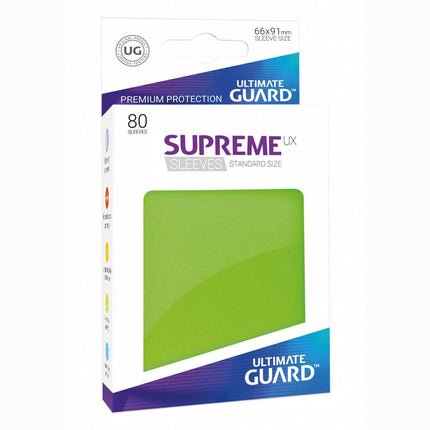 Ultimate Guard - 80 Sleeves: Supreme UX Standard Size