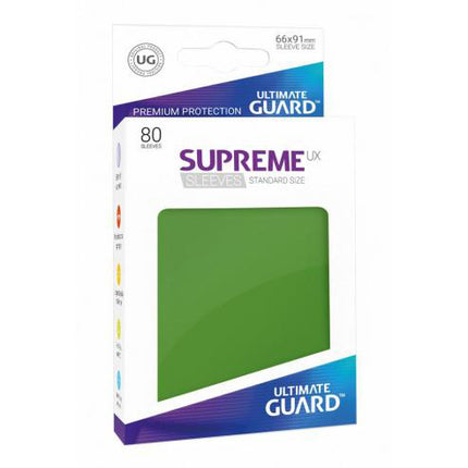Ultimate Guard - 80 Sleeves: Supreme UX Standard Size