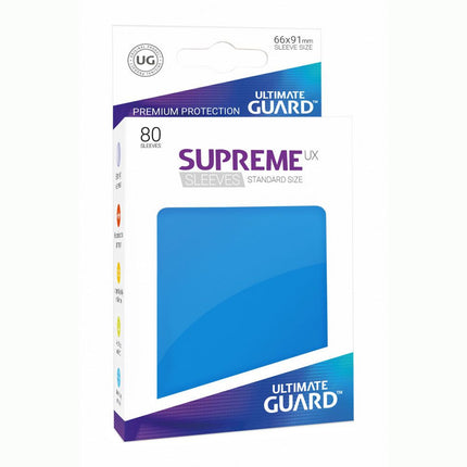 Ultimate Guard - 80 Sleeves: Supreme UX Standard Size