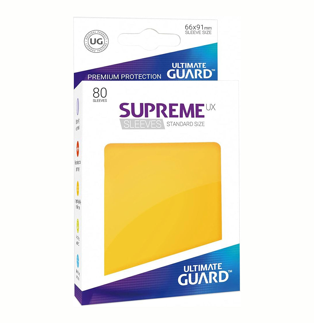 Ultimate Guard - 80 Sleeves: Supreme UX Standard Size