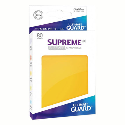 Ultimate Guard - 80 Sleeves: Supreme UX Standard Size