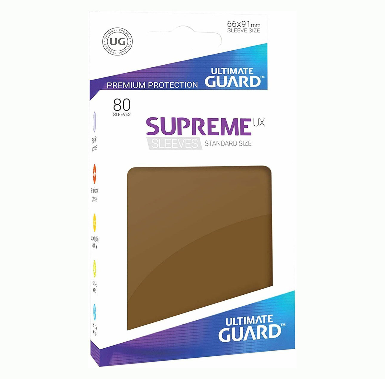 Ultimate Guard - 80 Sleeves: Supreme UX Standard Size