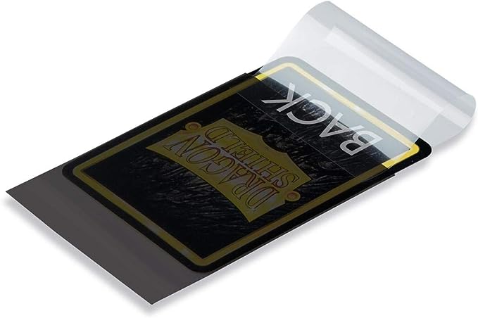 Dragon Shield Sealable Perfect Fit Inner Card Sleeves - Smoke 100 Count