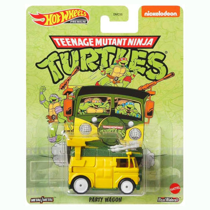 Hot Wheels Premium - Teenage Mutant Ninja Turtle Party Wagon