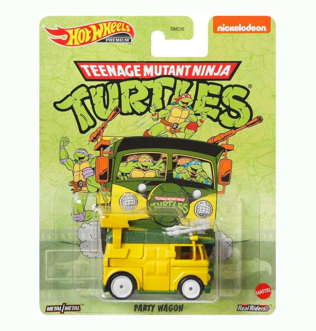 Hot Wheels Premium - Teenage Mutant Ninja Turtle Party Wagon