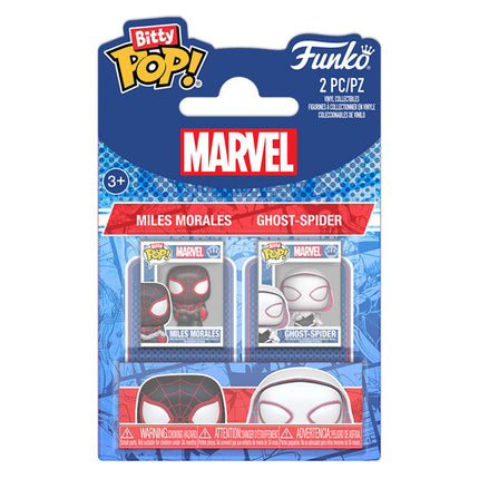 Funko Bitty Pop! Set: Spider-Man - 2 PK - Miles Morales, Ghost-Spider