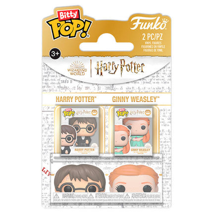 Funko Bitty Pop! Set: Harry Potter - 2 PK - Harry Potter, Ginny Weasley
