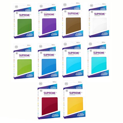 Ultimate Guard - 80 Sleeves: Supreme UX Standard Size