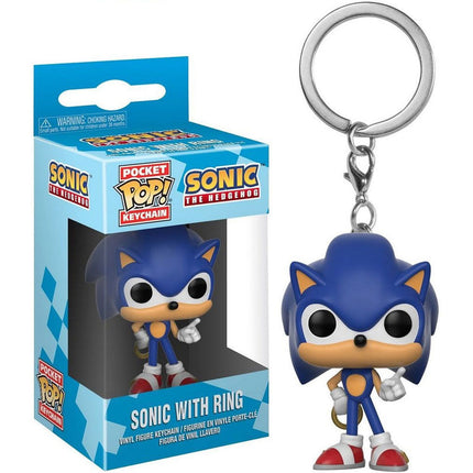 Funko Pocket POP! Keychain: Sonic The Hedgehog - Sonic with Ring