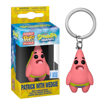 Funko Pop! Keychain: Spongebob Squarepants - Patrick Star With Wedgie