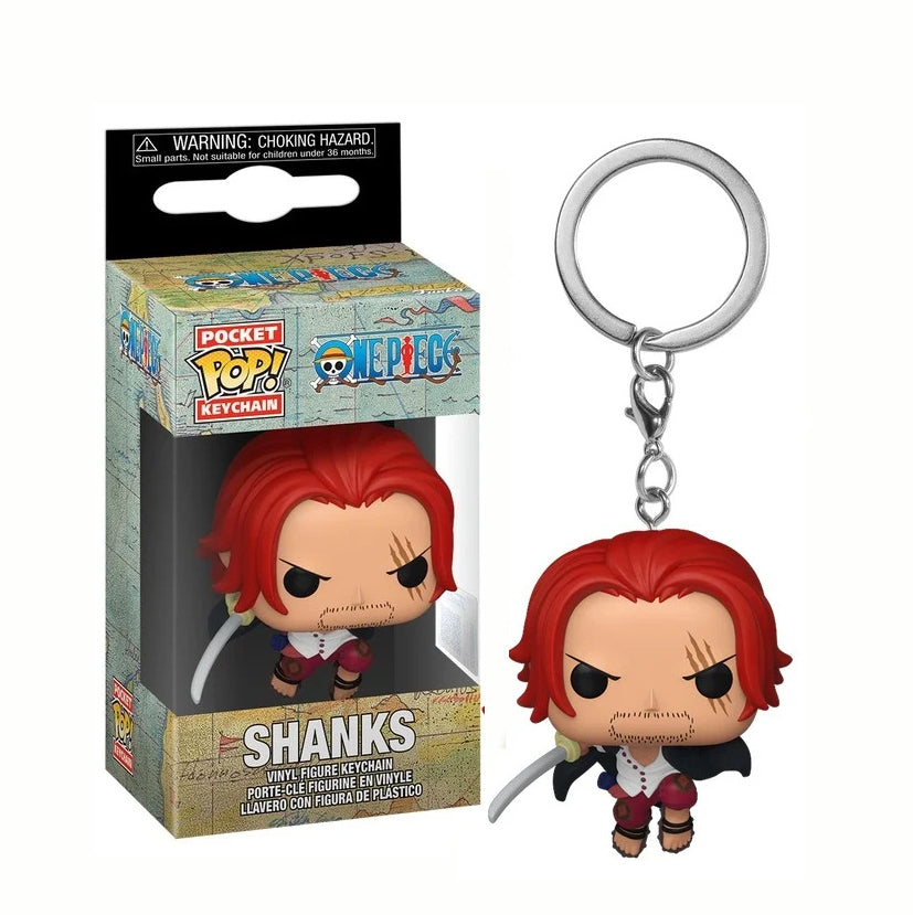 Funko Pop Keychain: One Piece - Shanks