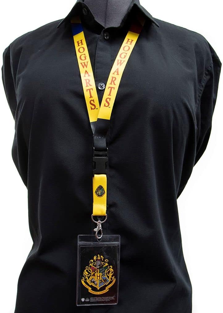 Harry Potter Lanyard Badge Holder, Hogwarts Lanyards for ID Badge