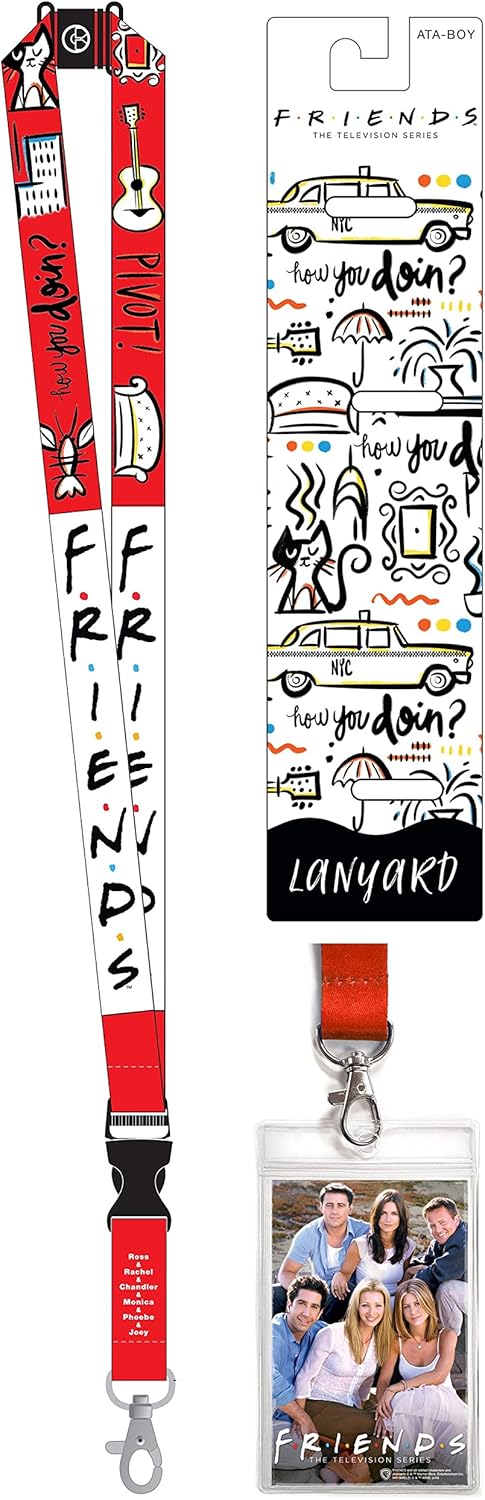 Friends Lanyard Badge Holder, Lanyards for ID Badge