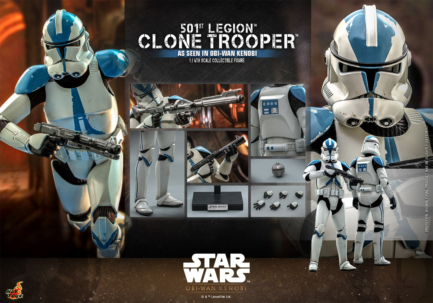 501th Legion Clone Trooper Sixth Scale Figure (PRE ORDER)