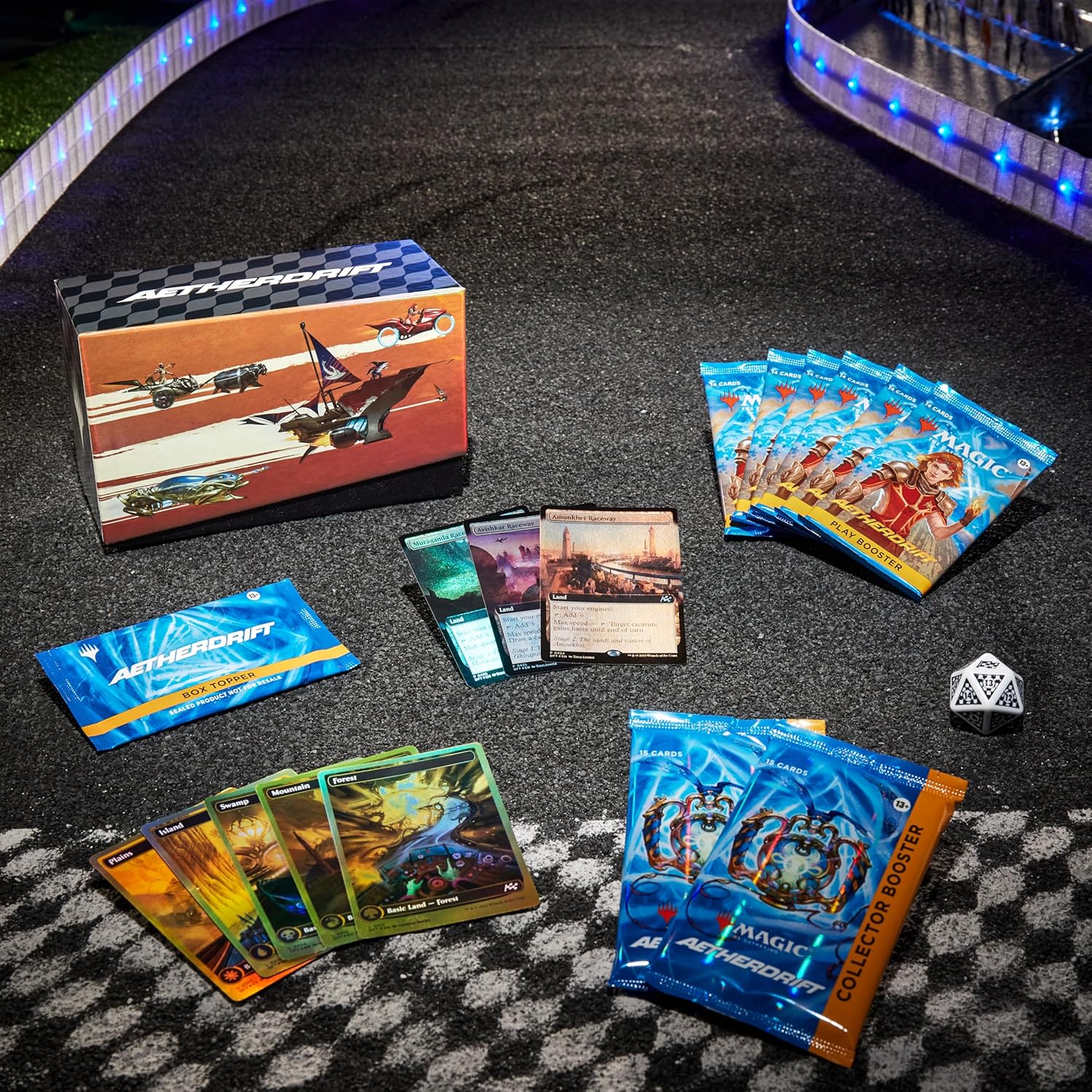 Magic The Gathering TCG: Aetherdrift Finish Line Bundle (ENGLISH EDITION)