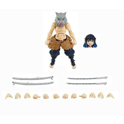 Figma 533, Demon Slayer: Kimetsu no Yaiba Inosuke Hashibira Deluxe Action Figure