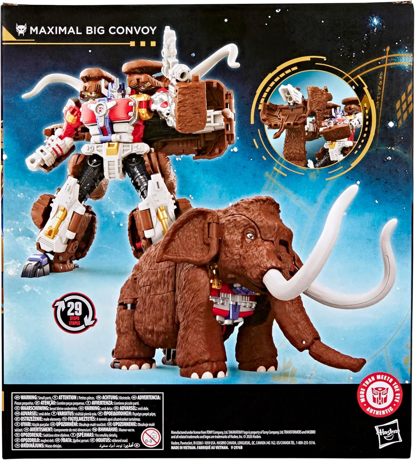 Transformers Age of The Primes Maximal Big Convoy, Leader Class 6.5-Inch Converting Action Figure