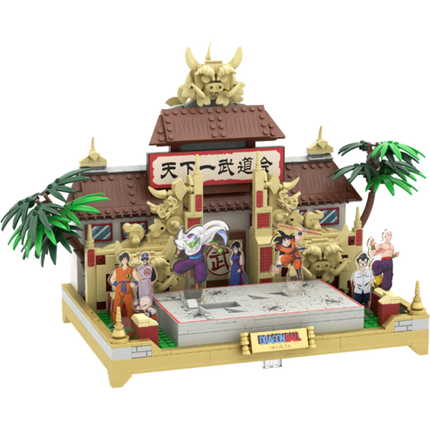 Dragon Ball Z - Tenkaichi Budokai Building Block Construction Set with Acrylic Figures (776 Pieces)