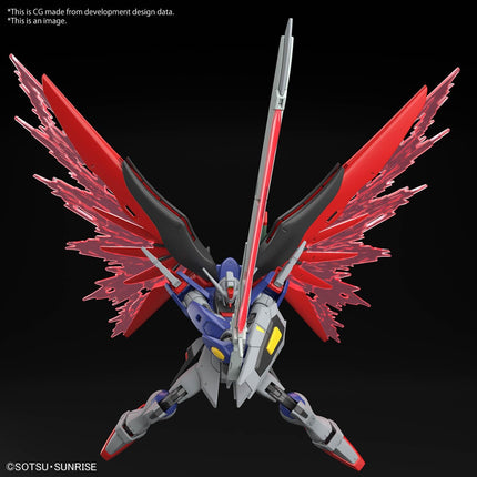 Bandai Hobby - 1/144 HG #258 Gundam Seed Freedom - ZGMF/A-42S2 & A-GXQ754/V2 Destiny Gundam Specs II & Zeus Silhouette Model Kits