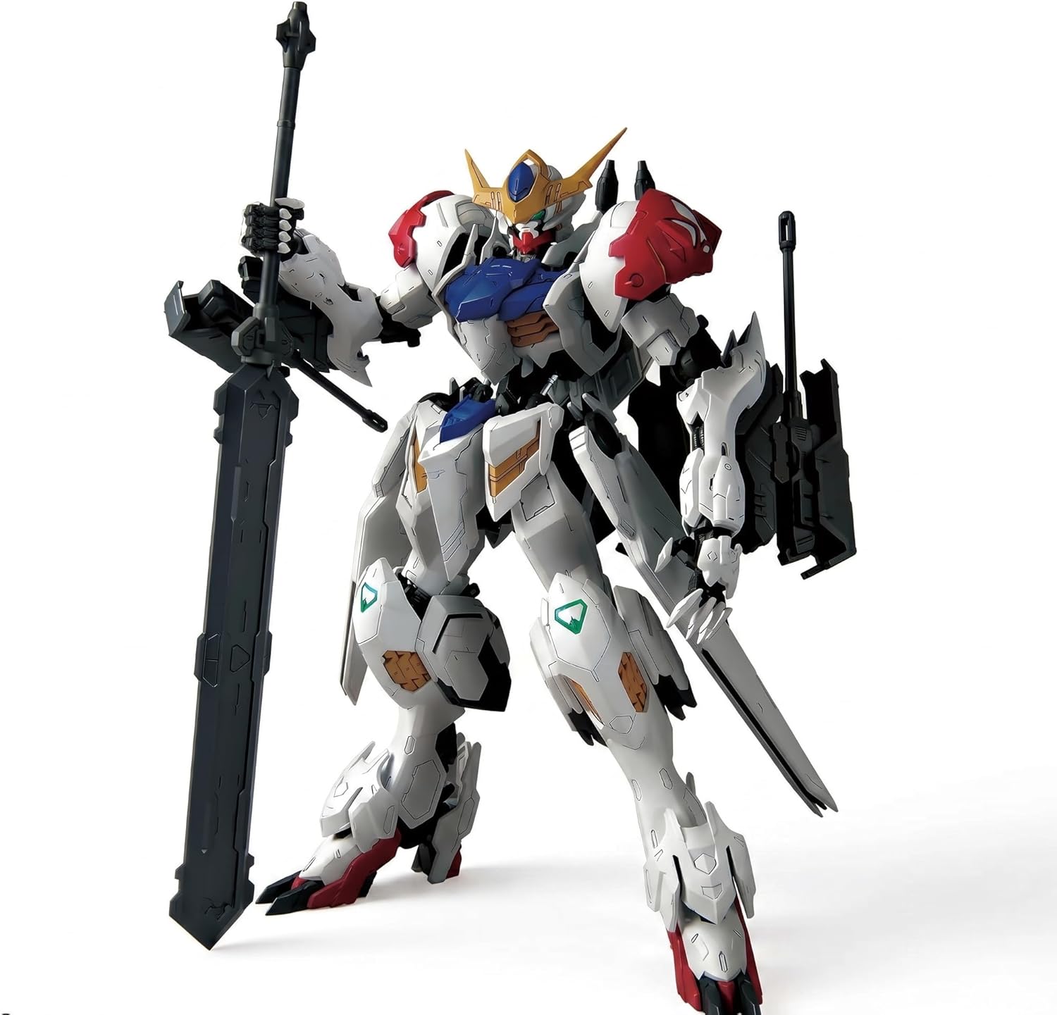 Bandai Hobby - 1/100 MG Iron-Blooded Orphans Gundam, ASW-G-08 Gundam Barbatos Lupus Model Kit