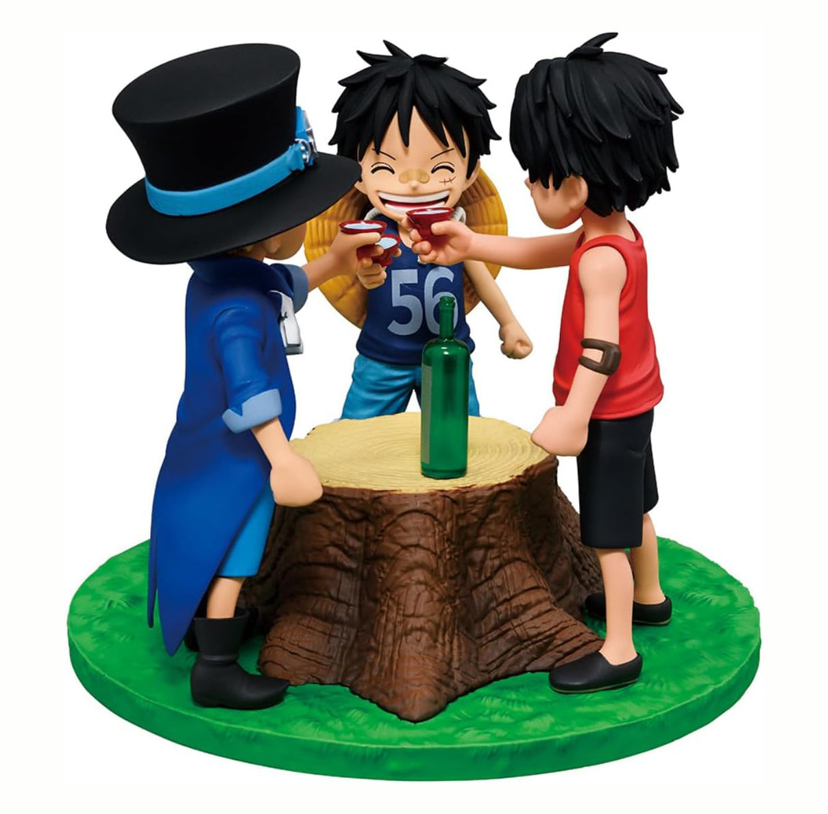 Ichibansho Figure - One Piece - Ace & Sabo & Luffy (Dramatic Memories) Revible Moment Collectbile Statue