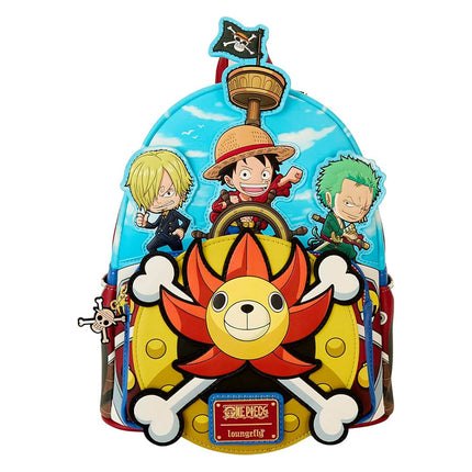 Loungefly One Piece Thousand Sunny Ship Mini Backpack