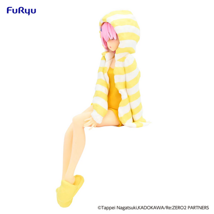 Re:Zero Noodle Stopper PVC Statue Ram Room Wear Yellow Color Ver.