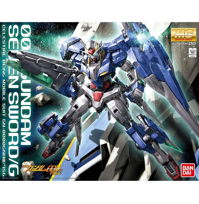 Bandai Habby - 1/100 MG Gundam 00 - GN0000GNHW/7SG 00 Gundam Seven Sword/G Model Kit