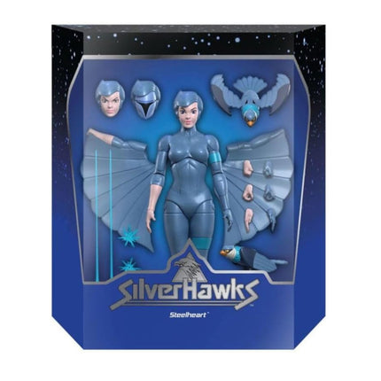 SilverHawks Ultimates Steelheart 7-Inch Action Figure