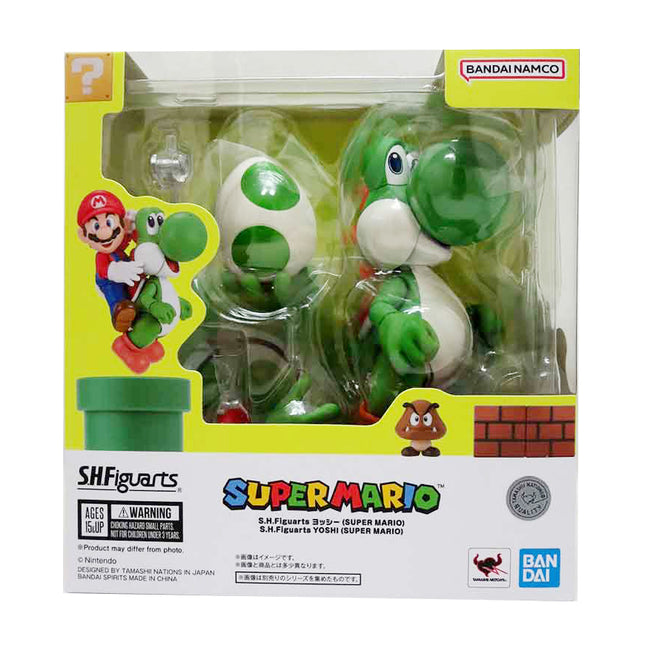 Tamashii Nations S.H. Figuarts Super Mario - Yoshi Action Figure