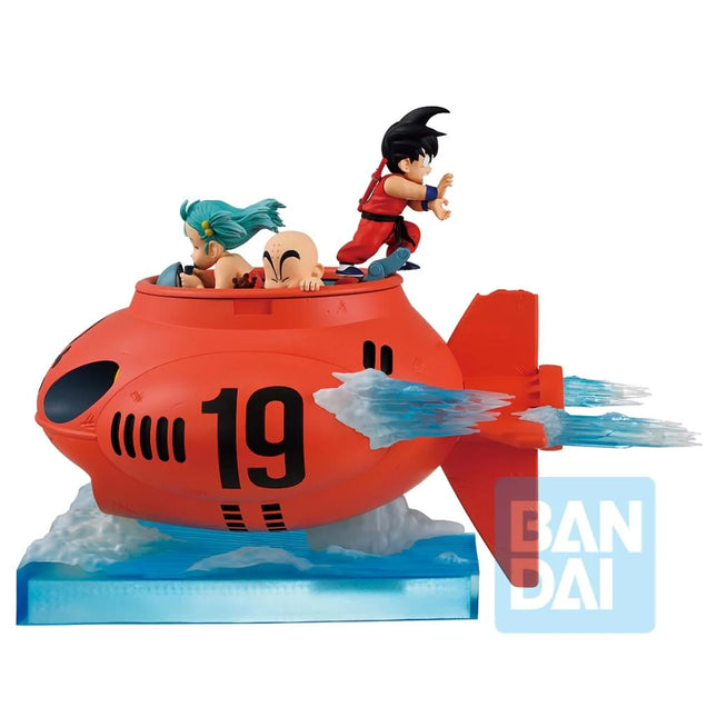 DRAGON BALL - Son Goku, Bulma & Krillin - Fig. VS Red Ribbon Army