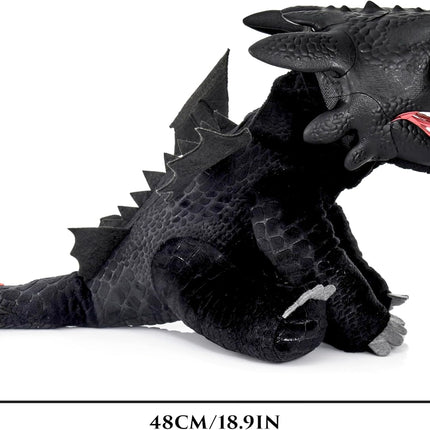 How To Train Your Dragon Toothless Puppetronic by RealFX, 50+ Action & Sounds, 10" High Plush