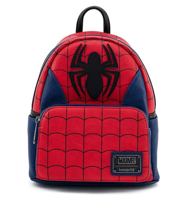 Loungefly Marvel Spider Man Classic Cosplay Womens Double Strap Shoulder Bag Purse