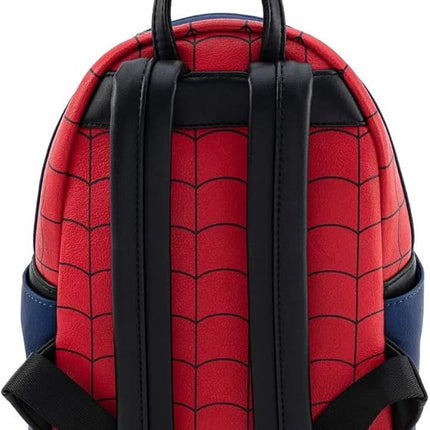Loungefly Marvel Spider Man Classic Cosplay Womens Double Strap Shoulder Bag Purse