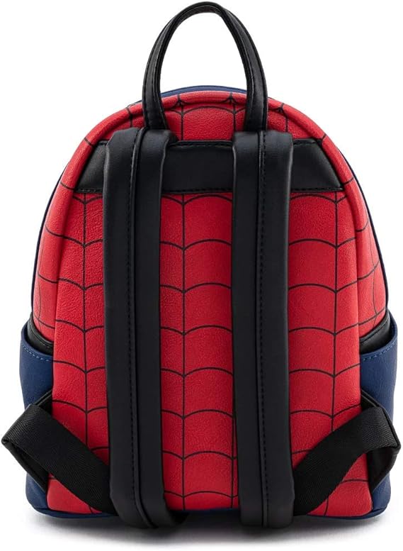 Loungefly Marvel Spider Man Classic Cosplay Womens Double Strap Shoulder Bag Purse