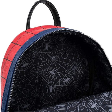 Loungefly Marvel Spider Man Classic Cosplay Womens Double Strap Shoulder Bag Purse