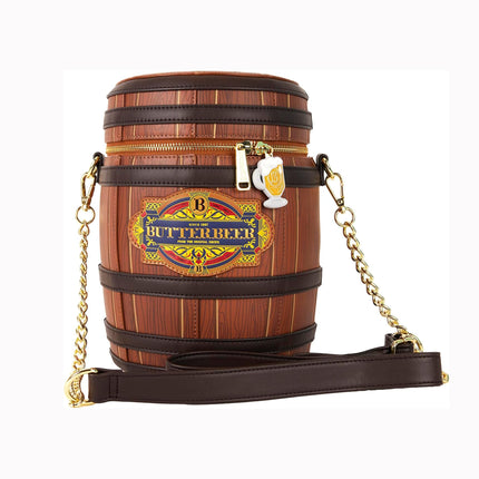 Loungefly Warner Bros Harry Potter Butterbeer Barrel Crossbody Bag