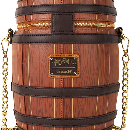 Loungefly Warner Bros Harry Potter Butterbeer Barrel Crossbody Bag