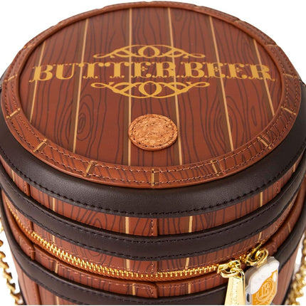 Loungefly Warner Bros Harry Potter Butterbeer Barrel Crossbody Bag